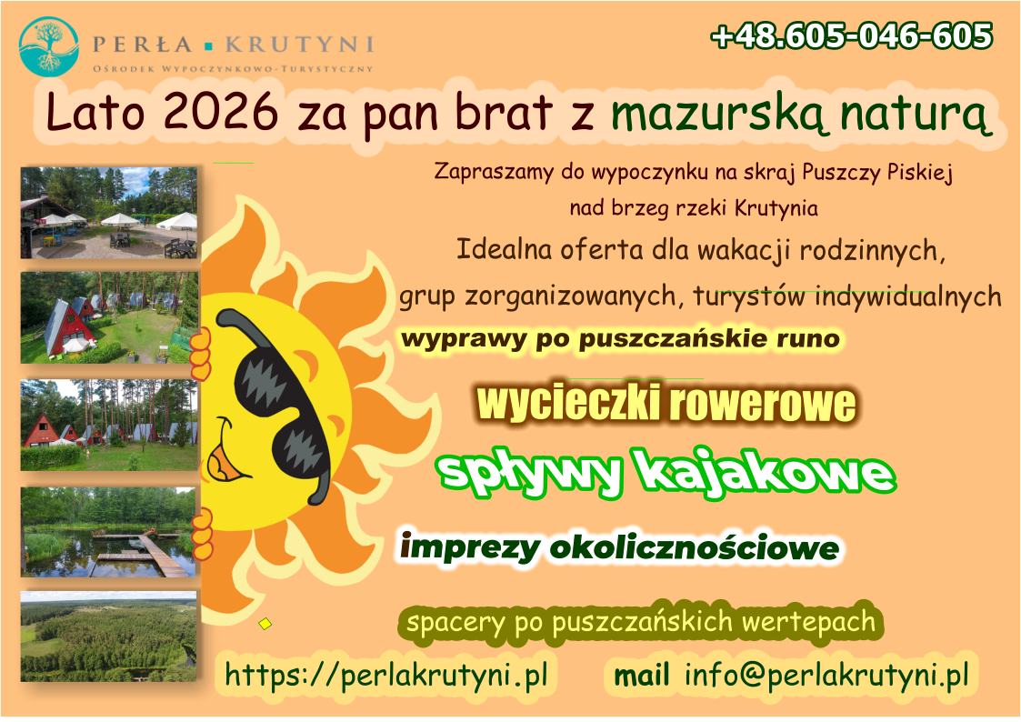 Lato 2026 w Perle Krutyni
